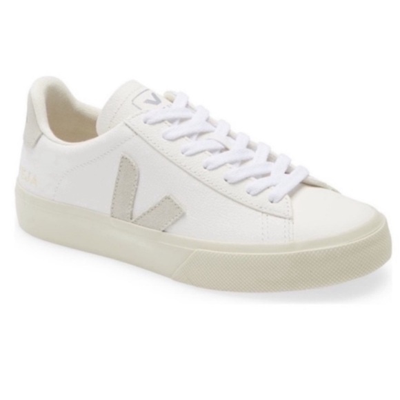 Veja Shoes - NEW VEJA campo sneakers leather extra white and natural suede size 40 / 9